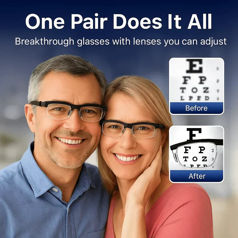 【ADJUSTABLE FOCUS GLASSES】See Every Moment Clearly With YAGOO®!