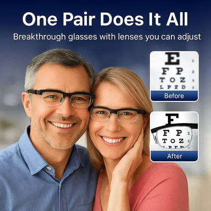 【ADJUSTABLE FOCUS GLASSES】See Every Moment Clearly With YAGOO®!