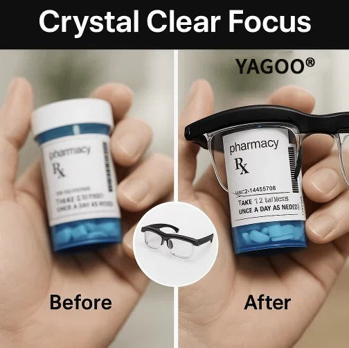 【ADJUSTABLE FOCUS GLASSES】See Every Moment Clearly With YAGOO®!