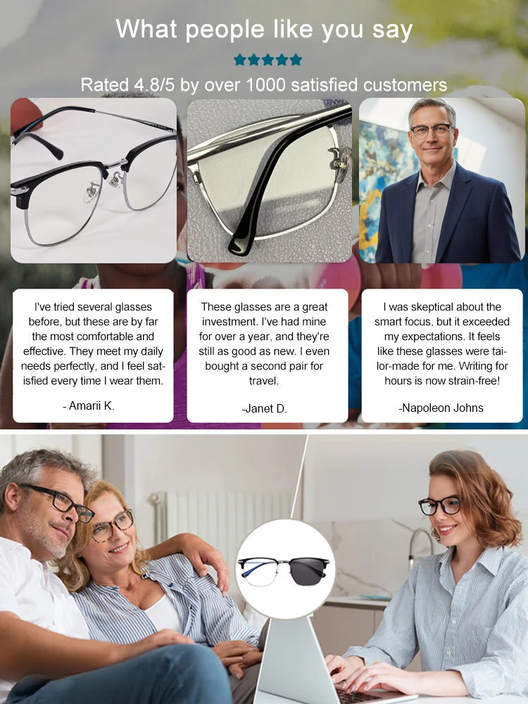 🎁2026 Hot Sale🔥👓Ultra Light Anti Blue Presbyopic Glasses✨