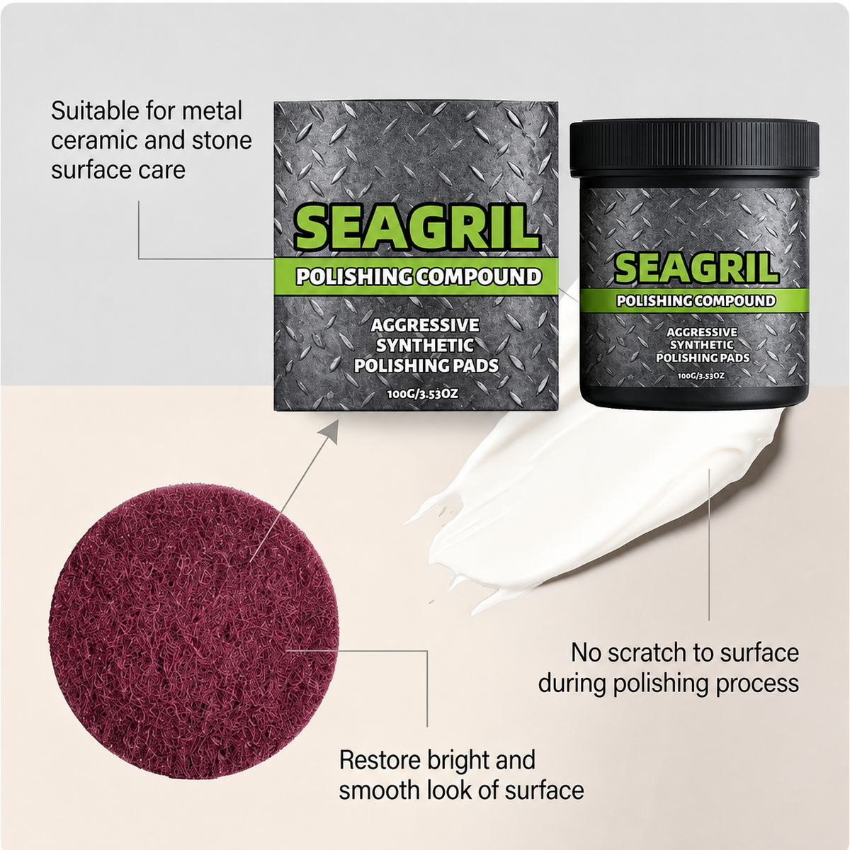 All-in-One Surface Restoration Polish with Pad
