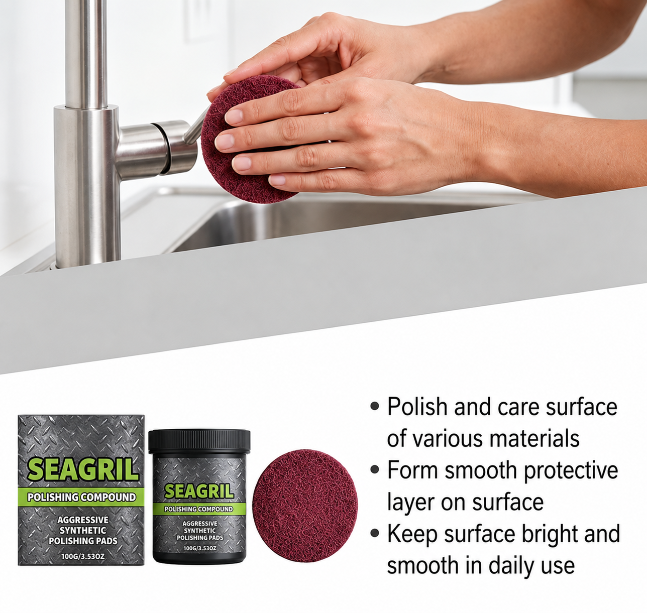 All-in-One Surface Restoration Polish with Pad