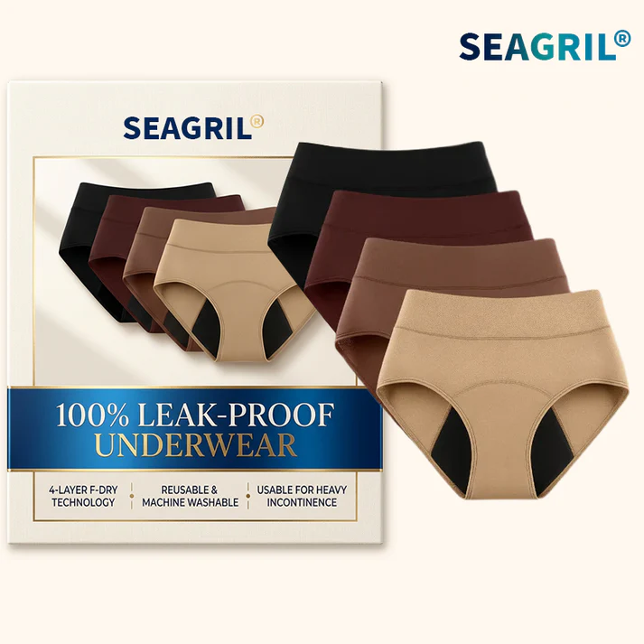 70% OFF | Medical-Grade Leak-Proof Underwear — Stay Dry & Confident All Day