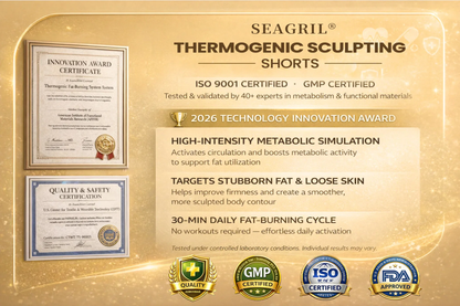 SEAGRIL ®Moringa & Berberine 4-In-1 Thermogenic Sculpting & Fat-Burn Shorts