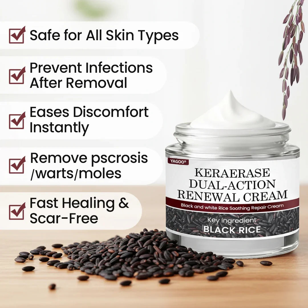 YAGOO® KeraErase Dual-Action Renewal Cream