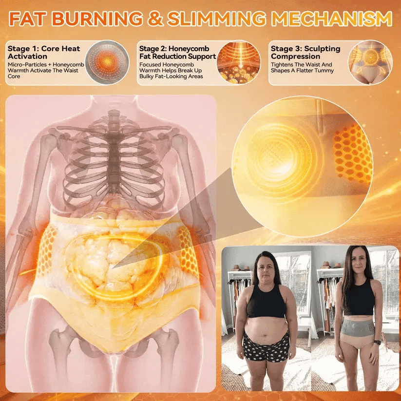 SEAGRIL ®Moringa & Berberine 4-In-1 Thermogenic Sculpting & Fat-Burn Shorts