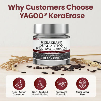 YAGOO® KeraErase Dual-Action Renewal Cream