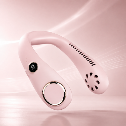 🔥 49% OFF 🍃Portable Neck Fan – Hands-Free Cooling for Hot Summer Days