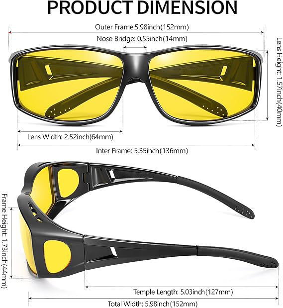 YAGOO® NightDrive HD Glasses — See Clearly. Drive Confidently. Own the Night.