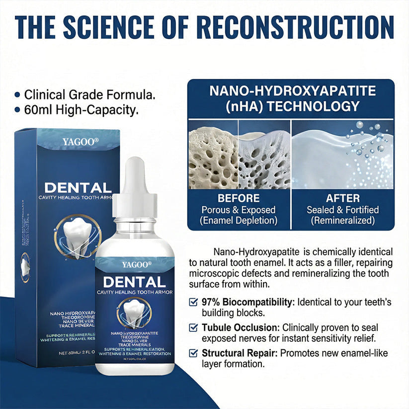 YAGOO® Nano-Hydroxyapatite Deep-Fusion Drops Advanced Enamel