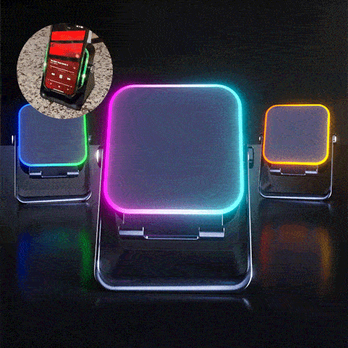⚡5-in-1 Wireless Speaker Phone Stand with Power Bank☀️-8JX3