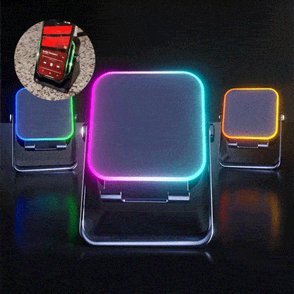 ⚡5-in-1 Wireless Speaker Phone Stand with Power Bank☀️-8JX3