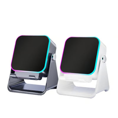 ⚡5-in-1 Wireless Speaker Phone Stand with Power Bank☀️-8JX3