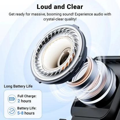 ⚡5-in-1 Wireless Speaker Phone Stand with Power Bank☀️-8JX3