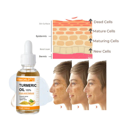 (🔥LAST DAY SALE-70% OFF)-Fast Dark Spot Remover-Tiworld™  Turmeric Spot Repair Serum