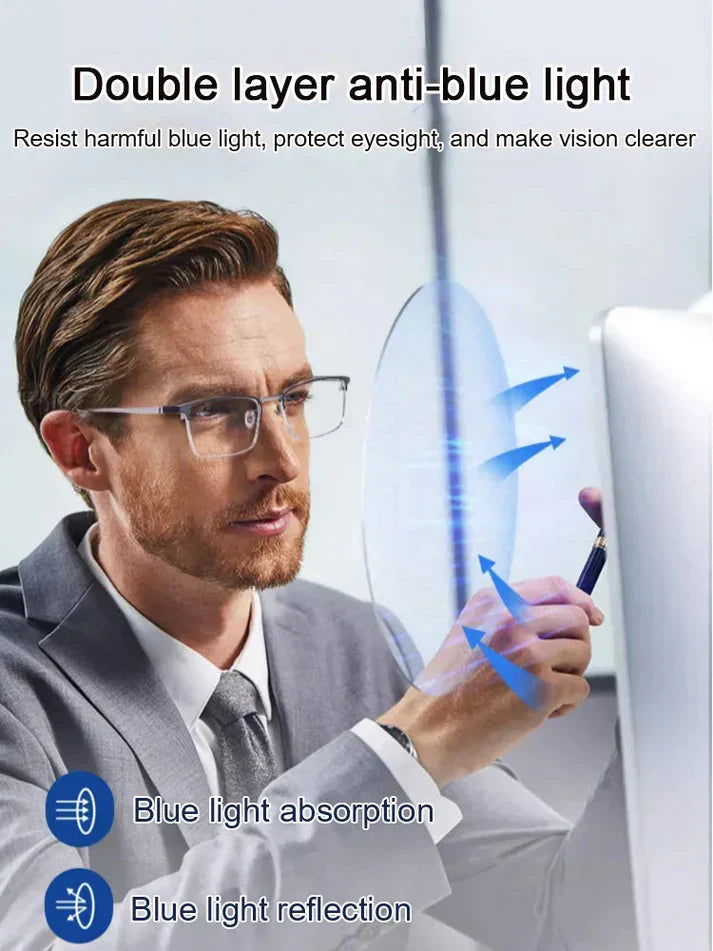 🎁2026 Hot Sale🔥👓Ultra Light Anti Blue Presbyopic Glasses✨