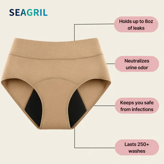 70% OFF | Medical-Grade Leak-Proof Underwear — Stay Dry & Confident All Day