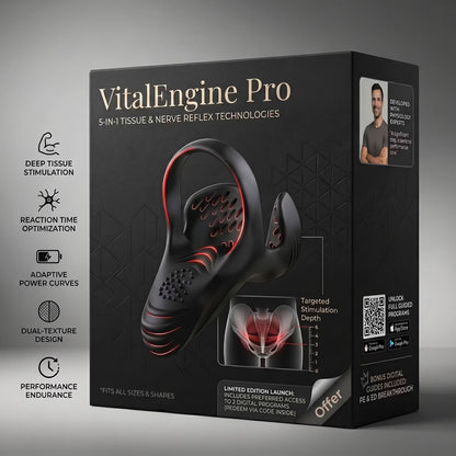 VitalEngine Pro-The #1 5-in-1 at-home trainer that reverses ED & amp;PE with advanced precision