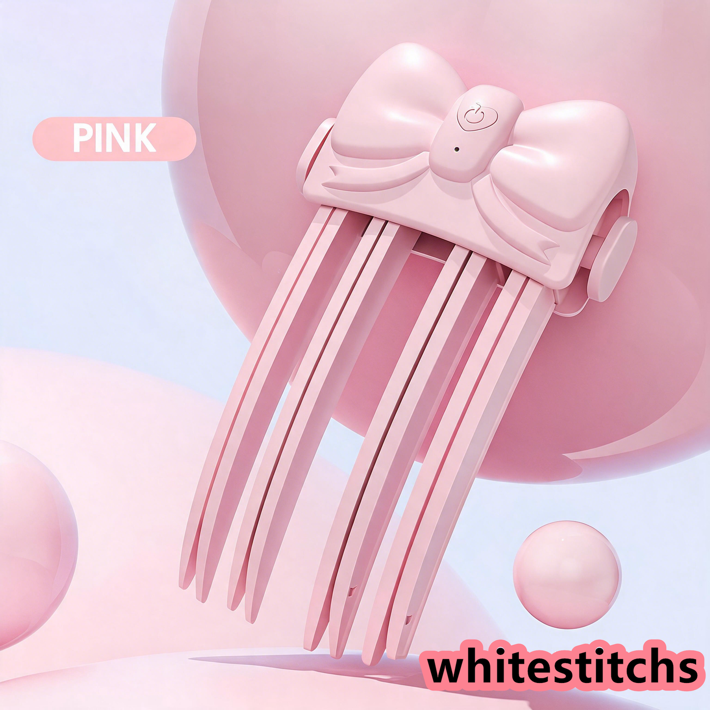 Wireless Heated Volumizing Root Lift Clip - Salon Crown Volume Styling Tool for Fine Flat Hair