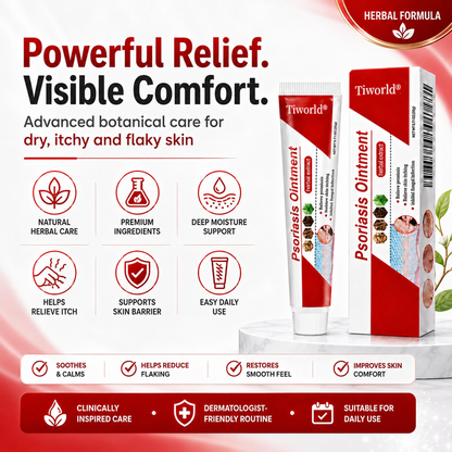 Botanical Skin Relief Ointment for Dry, Itchy & Flaky Skin