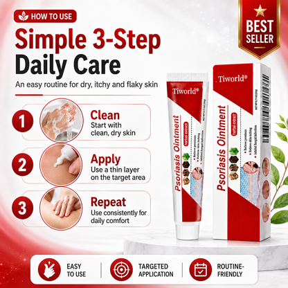 Botanical Skin Relief Ointment for Dry, Itchy & Flaky Skin