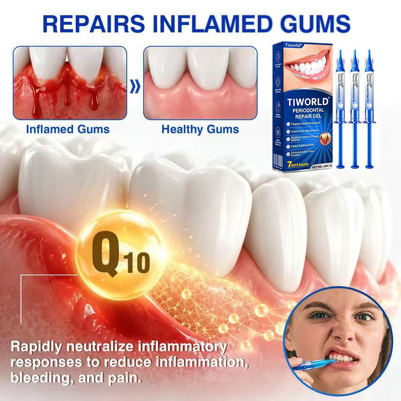 🏆🦷✨Tiworld® Gum health  Periodontal Repair Gel