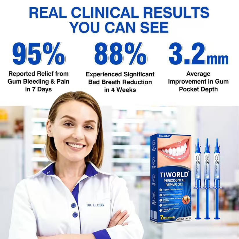 🏆🦷✨Tiworld® Gum health  Periodontal Repair Gel
