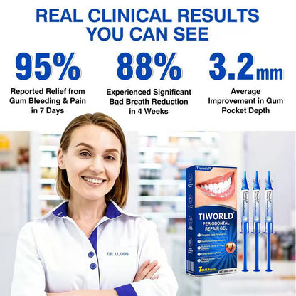 🏆🦷✨Tiworld® Gum health  Periodontal Repair Gel