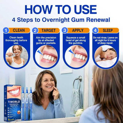 🏆🦷✨Tiworld® Gum health  Periodontal Repair Gel