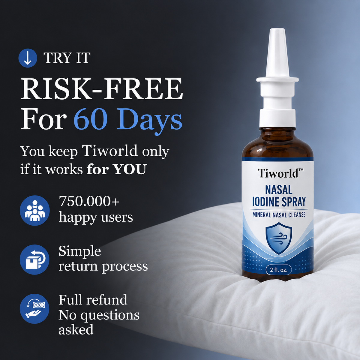 Nasal Spray – Limited Time 50% OFF | ✅ 90‑Day Money Back Guarantee