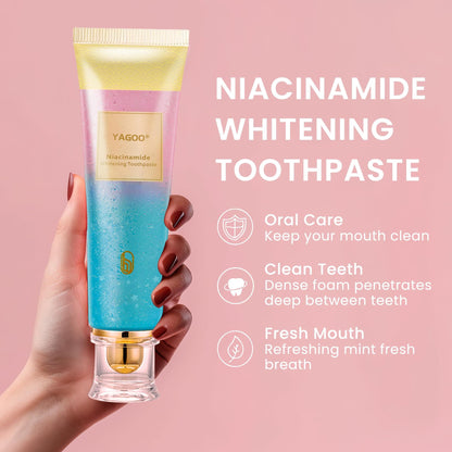 YAGOO® Triple Fluoride-Free Whitening Niacinamide Toothpaste