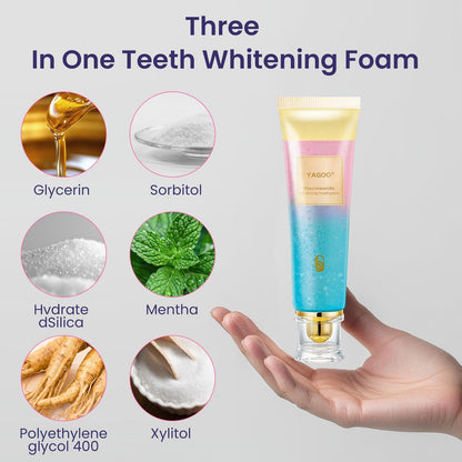 YAGOO® Triple Fluoride-Free Whitening Niacinamide Toothpaste