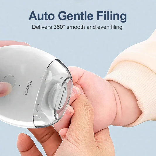Tiworld® Electric Nail Clipper – Safe, Quiet & Mess-Free Trimming for All Ages | Limited Stock