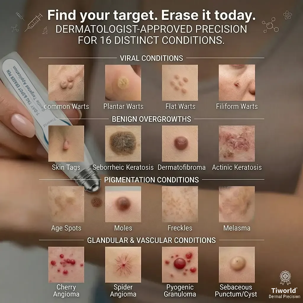 FDA Registered Facility|𝟕-𝐃𝒂𝘆 𝐒𝗸𝐢𝐧 𝐓𝒂𝗴 & 𝐒𝐩𝙤𝐭 𝐄𝐫𝒂𝐬𝙚𝐫 Painless & Scar-Free Advanced Imperfection Removal Rollerball Pen